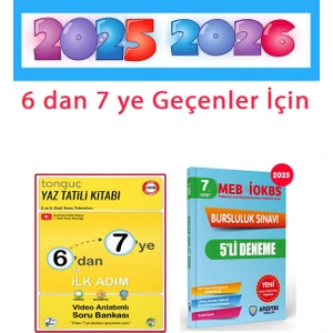 Tonguç Akademi 6'dan 7'ye Hazırlık 7. Sınıf Bursluluk Deneme Sınavı