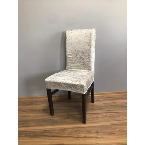 Kadife Sandalye Kılıfı,sandalye Örtüsü, Lastıkli, Standart 6lı Adet Kadife Sandalye Kılıfı