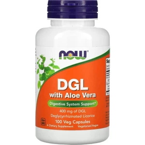 Foods Dgl With Aloe Vera, 400 Mg, 100 Veg Capsules