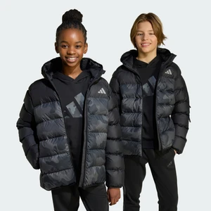 Adidas Sportswear JL7399 Synthetic Down Allover-Print Jacket Kids