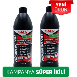 Hipersonik - Dünyanın En Hızlı Temizleyicisi 2 Adet 750 ml