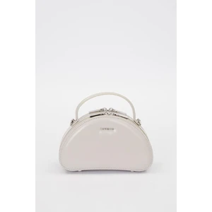 Gri Yarım Ay Model Omuz Çantası