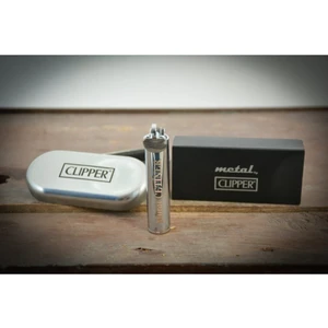 Clipper Benzinli Parlak Metal Çakmak