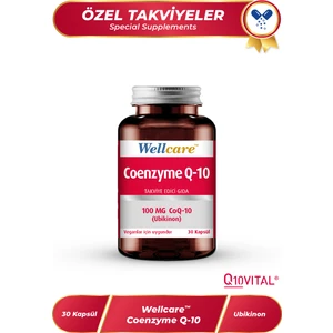 Coenzyme Q10 100 Mg 30 Kapsül