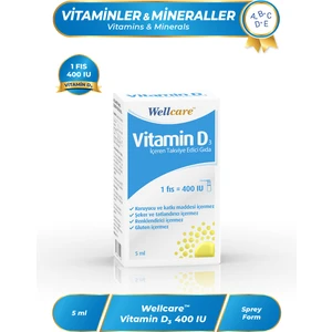 Vitamin D3 400 Iu 5 ml Sprey