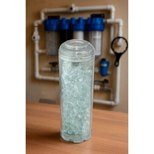 Su Arıtma Cihazı Kireç Önleyici Shell Kablı 10 inç Silifoz Filtre