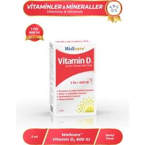 Vitamin D3 600 IU 5ML