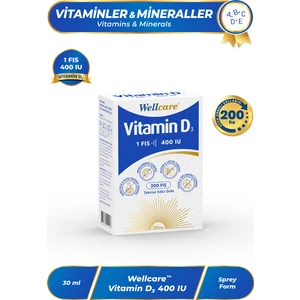 Vitamin D3 400 IU 30 ML