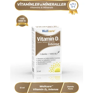 Vitamin D3 İntense (Drop=1000 Iu) 12Ml