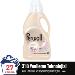 Açık Renkliler Grileşme Karşıtı Hassas Sıvı Bakım Deterjanı 1.485L