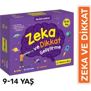 Yükselen Zeka Yayınları Zeka-Dikkat Geliştirme Seti - (9-14 Yaş)