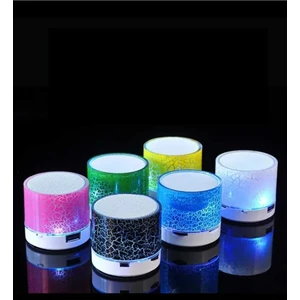 Brk Teknoloji Işıklı Taşınabilir Bluetooth Wireless Hoparlör Kablosuz Ses Bombası