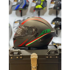 Karbon Desenli Çene Açılır