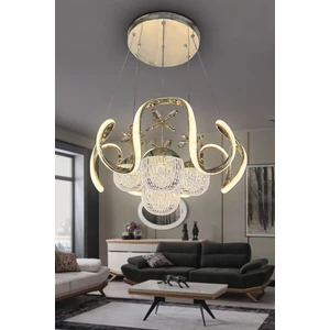 Arya Kristal Cam 4 Top LED Avize -