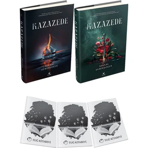 Kazazede 1 ve Kazazede 2 Ciltli Şevval Demirdöğer 2 Kitap + Hediyeli