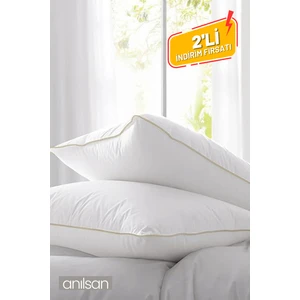 2'li Nano Jel Yastık, 50x70cm - Otel Yastığı - Sağlıklı Uyku Için En Iyi Yastık Seçeneği