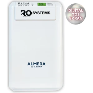Dijital Akıllı Seri Filtre Değişim Takip Ekranı Ekstra Mineralli Çelik Tanklı ALMERA SU ARITMA Chem Su Arıtma Cihazı