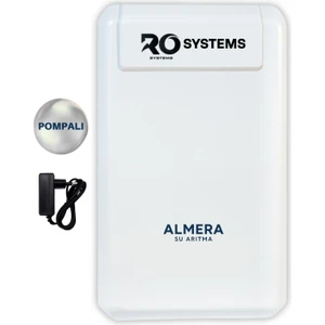 Pompalı 10 Aşamalı PH Alkali Filtreli Ekstra Mineral Destekli Çelik Tanklı Premium Pompalı Su Arıtma Cihazı
