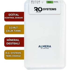 Filtre Değişimi Takip Ekranı ALMERA SU ARITMA Membranlı 10 Aşamalı Çelik Tanklı Ekstra Pro Mineral Filtre Eklentili Su Arıtma Cihazı