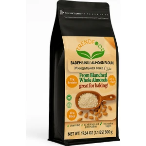 Trend Food Öğütülmüş Beyaz Badem Unu  500 gr