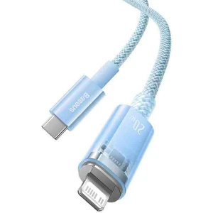 Explorer Type-C Lightning Şarj Kablo 1 Metre Mavi