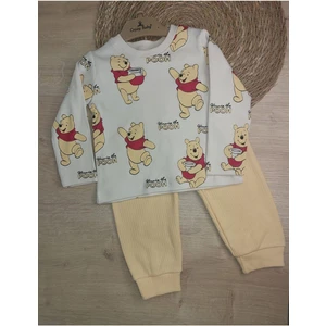 Kıpırık Baby Kıpırık Baby2'li Çocuk Çocuk 2 Iplik Ayıcık Basklı Takım