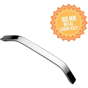 Şahin Krom 160 mm Kulp Lüks Country Mutfak Mobilya Dolap Çekmece Kulpu