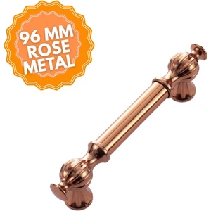 Ebrar Rose 96 mm Kulp Lüks Country Mutfak Mobilya Dolap Çekmece Kulpu