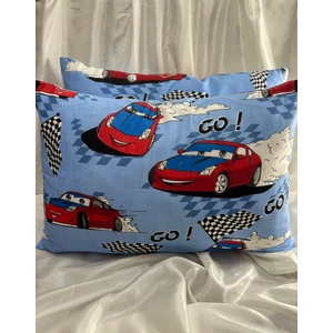 2 Adet Çocuk Desen Fermuarlı Yastık Kılıfı | 50X70 cm | %90 Pamuk