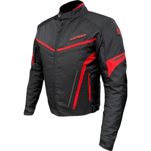 Xspeed Zeus 4 Mevsimlik Korumalı Motosiklet Montu Yeni Sezon Siyah Kırmızı