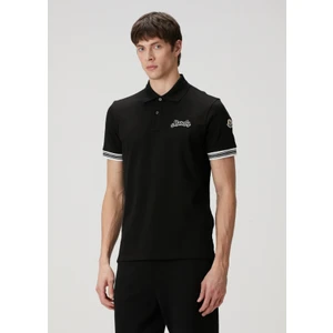 Siyah Polo Yaka T-Shirt