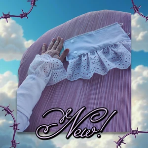 Firuz Rukye Beyaz Güpürlü Seyyar Uzatıcı Kolluk