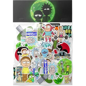 Rick And Morty Sticker Paketi -Bullet Journal - Ajanda - Planner - Defter - Laptop Etiket Çıkartma Çok Renkli 10 x 15 Paket Boyutu 3 x 5 cm Stickerlar Paket Içeriği 25 Adet Dadi Ramba Sticker