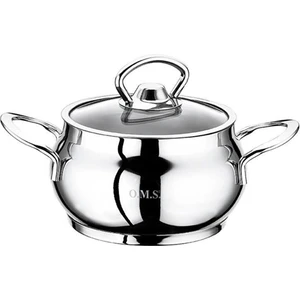 Oms Küre Mini Derin Tencere - 14 cm