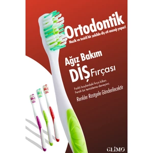Ortodontik Ağız Bakım Diş Fırçası