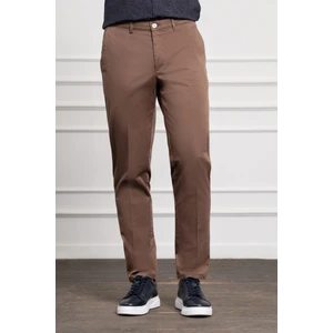 Erkek Vizon Dynamic Fit Chino Pantolon