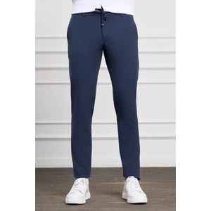 Erkek Lacivert Slim Fit Jogger Pantolon