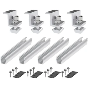 Trapez Çatı Için Orta Kısımlı Güneş Paneli Montaj Braketi 30MM (Yurt Dışından)