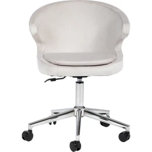 Milas Çalışma Sandalyesi ve Ofis Koltuğu(Baby Face Kumaş / Krom Ayak)