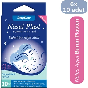 Stopever Nasal Plast Normal Boy 6'lı