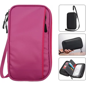 Unisex Su Geçirmez Çok Amaçlı Seyehat Pasaport Çok Gözlü Organizer Çanta AL4863Y