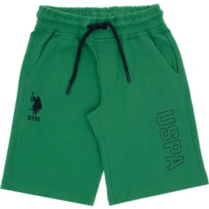 U.s. Polo Assn. Erkek Çocuk Yeşil Şort (Örme) 50306485-VR054