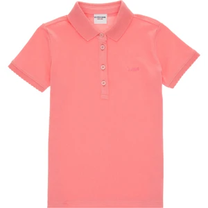 U.s. Polo Assn. Kız Çocuk Pembe Tişört Basic 50306036-VR041