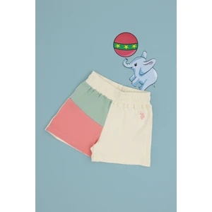 U.s. Polo Assn. Kız Çocuk Pembe Şort (Örme) 50306299-VR041
