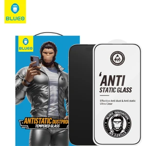 Anti Static HD iPhone 16 Pro Uyumlu Toz Çizilme Parmak izi Önleyici Cam Ekran Koruyucu