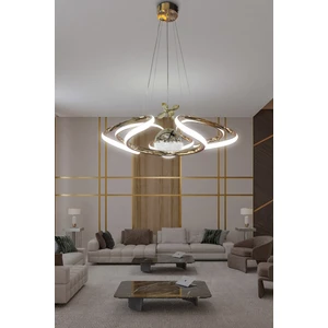 Dron Modern 4 Kol Tek Top Sarkıt Power LED Avize