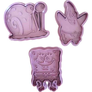 Sünger Bob ve Arkadaşları Kurabiye Kalıbı