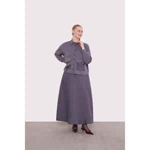 Lêvi D'or Antrasit Kapitone Etekli Takım