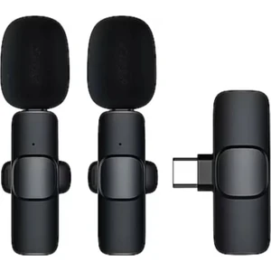 Type-C Ikili Bluetooth Kablosuz Mikrofon