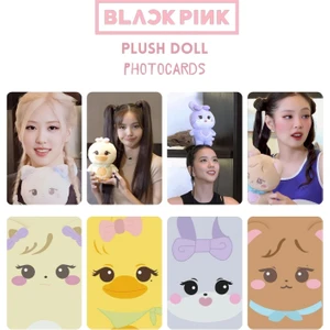 Blackpınk '' Plush Doll '' Photocards Set 1